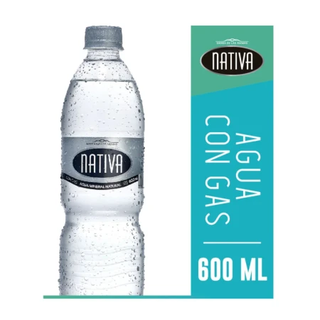 AGUA NATIVA 600 C/GAS