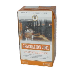 VINO GENERALCION 2001 MOSCATEL DULCE 1 LT