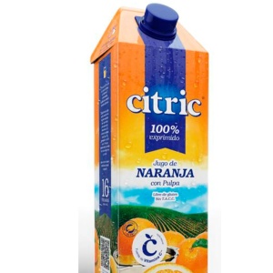 JUGO CITRIC NARANJA 1 LT.