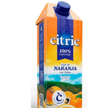 JUGO CITRIC NARANJA 1 LT.