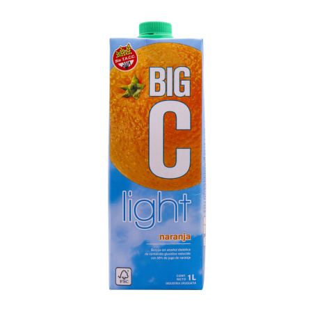 JUGO BIG C NARANJA LIGHT 1 LT.