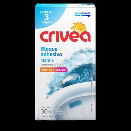 LIMPIADOR CRIVEA BLOQUE ADHESIVO MARINO 30 GR