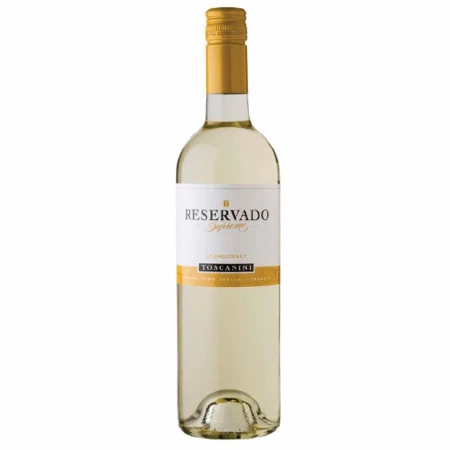 VINO CHARDONAY RESERVADO TOSCANINI 750 ML.