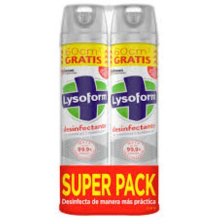 PACK DESINFECTANTE LYSOFORM AEROSOL ORIGINAL