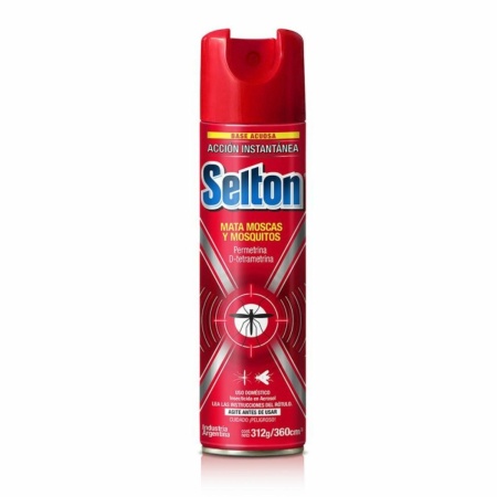 INSECTICIDA SELTON ROJO MATA MOSCAS 360 CC