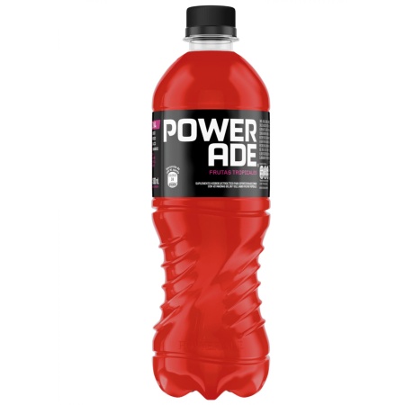 HIDRATANTE POWARADE FRUTOS TROPICALES 600 ML.