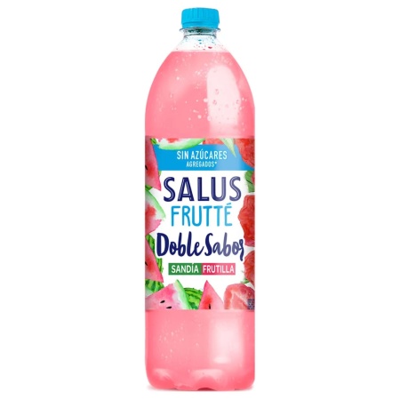 AGUA SALUS FRUTE FRUTILLA - SANDÍA 1.5 LT. S/AZUCAR