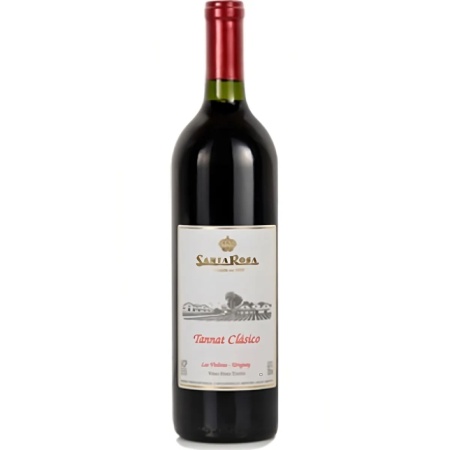 VINO TINTO TANNAT CLASICO SANTA ROSA 750 ML.