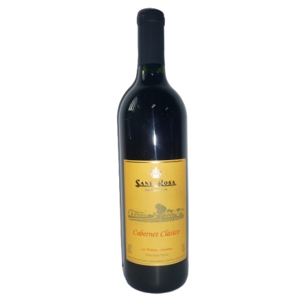 VINO TINTO CABERNET CLASICO SANTA ROSA 3/A LT.