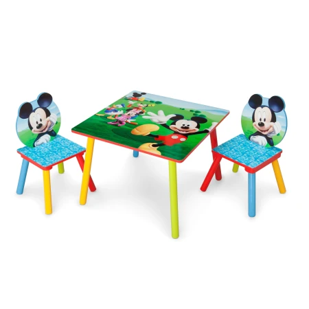 JUEGO DE MESA CON 2 SILLAS C/ALMACENAMIENTO