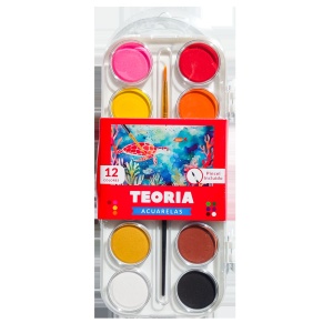 ACUARELAS X12 TEORIA+