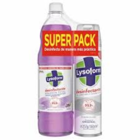 PACK DESODORANTE LYSOFORM AERO+SANITARIO