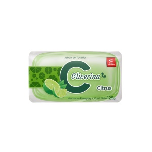 JABON GLICERINA CAVALLARO CITRUS 125 GR