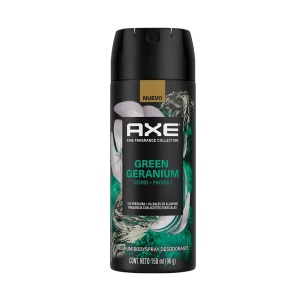 DESODORANTE AXE 150 ML. GREEN GERANIUM AEROSOL