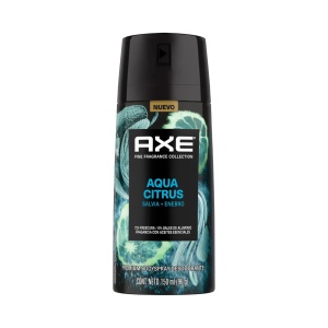 DESODORANTE AXE 150 ML. AQUA CITRUS AEROSOL