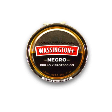POMADA PARA CALZADOS WASSINGTON NEGRA Nº3