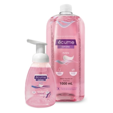 PACK ECUME - ESPUMA 250 ML. AURORA + 1 LT.