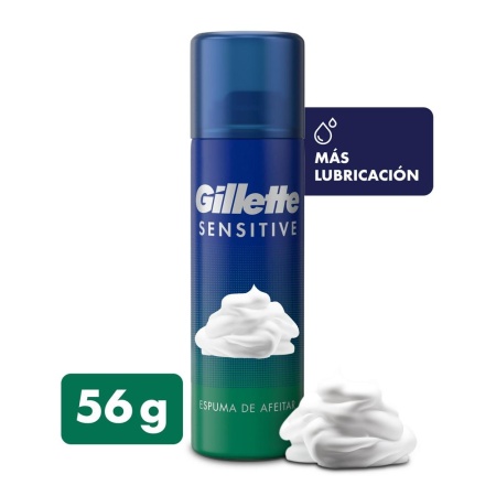 ESPUMA AFEITAR GILLETTE SENSITIVE 56 GR