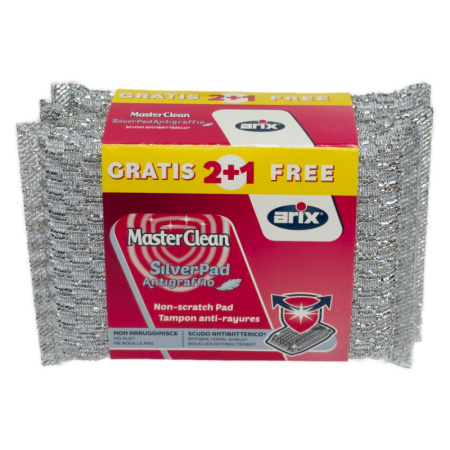 ESPONJA CHATA ACERO ARIX 2+1