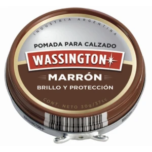 POMADA CALZADO WASSINGTON MARRON