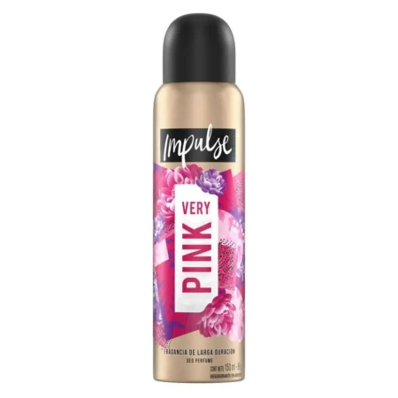 DESODORANTE IMPULSE 150 ML VERY PINK AEROSOL