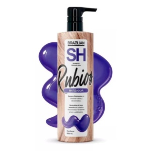 ACONDICIONADOR BRAZILIAN 500 ML. MATIZADOR RUBIOS