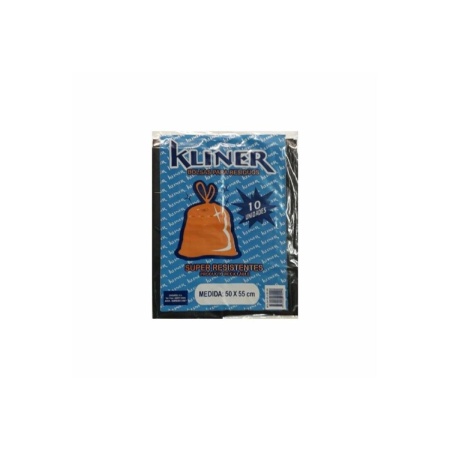 BOLSAS RESIDUOS KLINER 50X55 X 10 UN