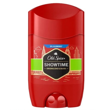 DESODORANTE OLD SPICE 50 GR SHOWTIME BARRA