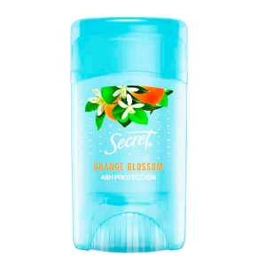 DESODORANTE SECRET 45 GR. GEL ORANGE BLOSSOM BARRA