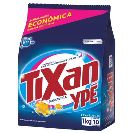 JABON EN POLVO TIXAN YPE 1 KG PRIMAVERA AZUL