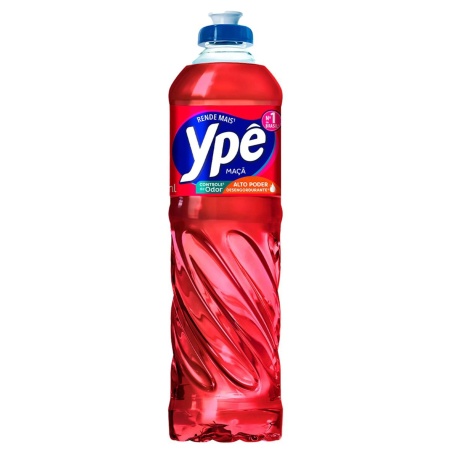 DETERGENTE LIQUIDO YPE MANZANA ROJA 500 ML