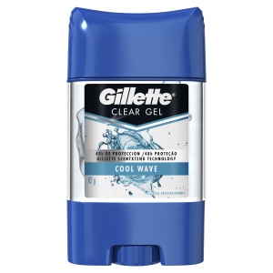 DESODORANTE GILLETTE CLEAR GEL COOL WAVE BARRA