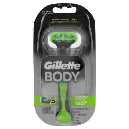 MAQUINA PARA AFEITAR GILLETTE BODY RAZOR