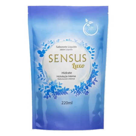 JABON LÍQUIDO SENSUS 220 ML. REFIL HIDRATANTE