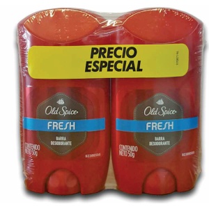 PACK DESODORANTE OLD SPICE BARRA FRESH X 2 UN