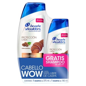 PACK H&S - CHAMPU 375 ML + CHAMPU 180 ML