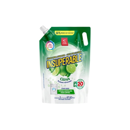 JABON LIQUIDO INSUPERABLE 2 LT. CITRUS