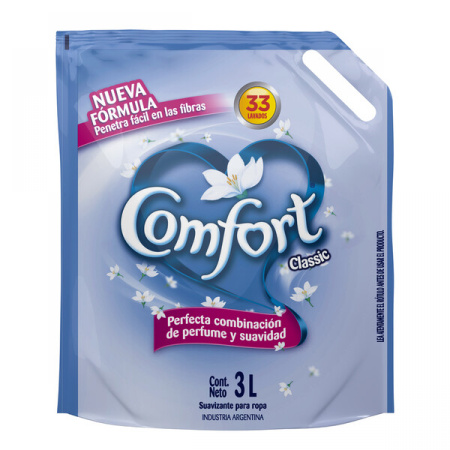 SUAVIZANTE COMFORT 3 LT. CLASICO DOY PACK