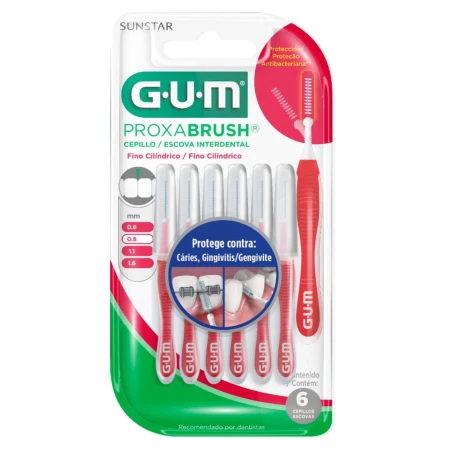 CEPILLO INTERDENTAL GUM PARA VIAJE 0.8 X 4