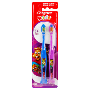 CEPILLO DENTAL COLGATE KIDS 5 AÑOS X 2