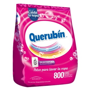 JABON EN POLVO.QUERUBIN 800 GR. BAJA ESPUMA