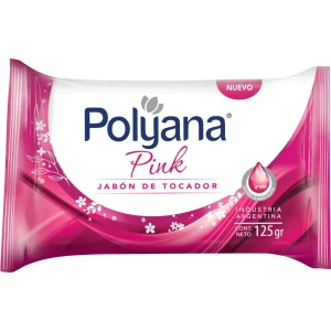 JABON TOCADOR POLYANA 125 GR. PINK