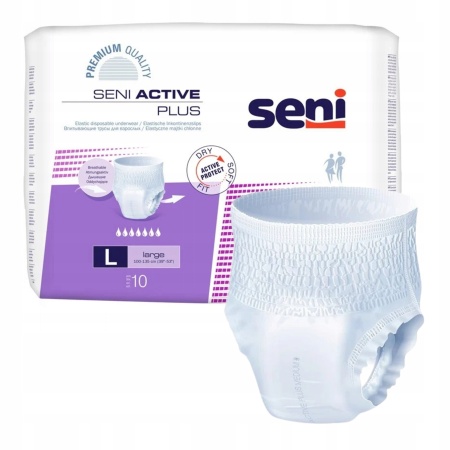 PANTS SENI ACTIVE PLUS L x 10