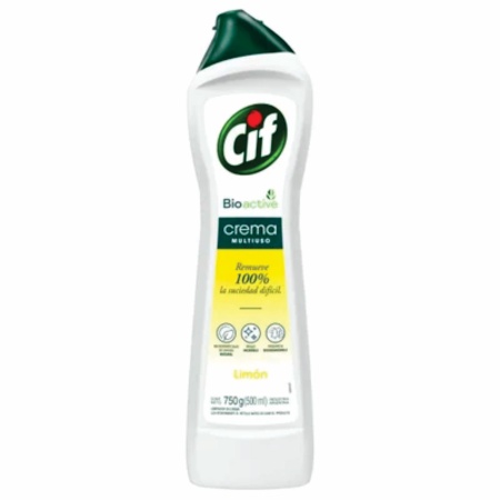 PULIDOR CIF CREMA BIOACTIVO LIMON 750 GR