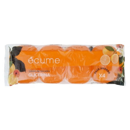 JABON TOCADOR ECUME GLICERINA 90 GR X 4