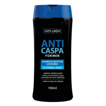 CHAMPU VINI LADY 190 ML ANTI CASPA PARA HOMBRES