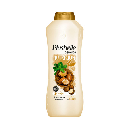 CHAMPU PLUSBELLE 1 LT. NUTRICION CREMOSA