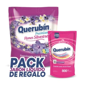 PACK SUAVIZANTE QUERUBIN 3 LT + JABON LIQUIDO 800ML