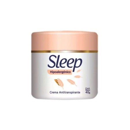 DESODORANTE SLEEP 40 GR PIEL SENSIBLE CREMA