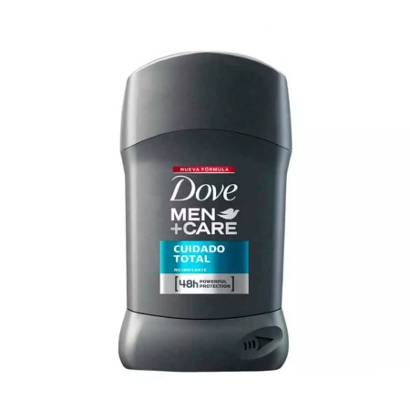 DESODORANTE DOVE 50 GR CUIDADO TOTAL MEN BARRA